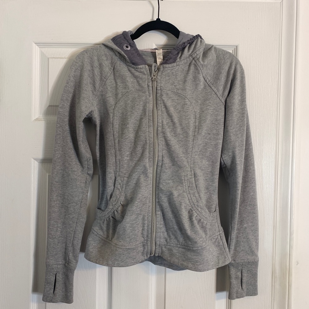 Lululemon Zip Hoodie Mesh Detail